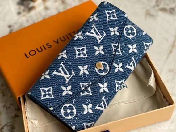 WIS SARAH WALLET Vuitton Louis 0716